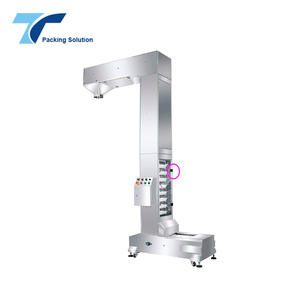 Convoyeur à chaîne à godets vertical en acier inoxydable de type Z pour céréales alimentaires - Product Image 1