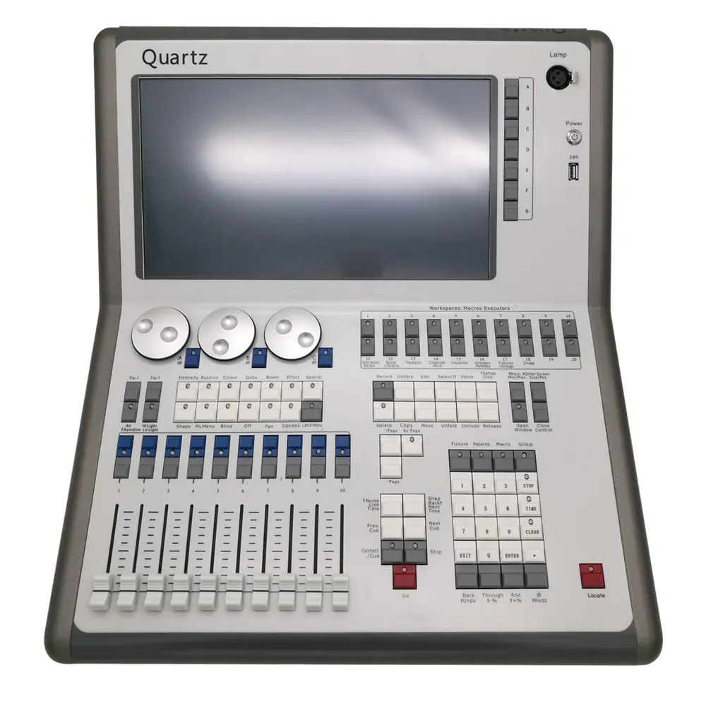 stage Touch screen quartz dmx controller dmx512 console I5 or I7 CPU