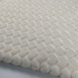 RTS 100% полиэстер с тиснением сердца из искусственного меха плюшевая ткань - Product Image 2