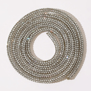 Tubo in gomma per trapano ad acqua Daixi, tubo rotondo completo, cinghia a corda, catena in vetro colorato da 6 mm - Product Image 2