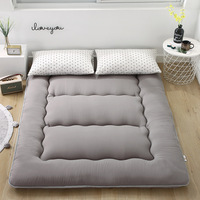 Matelas Futon Design Japonais Pliable au Sol Tapis Tatami en Mousse à Mémoire de Forme Alternative Facile à Ranger Portable pour le Camping Utilisation en Chambre