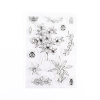 Fabrication de tampons en silicone transparent sur mesure, tampons transparents réutilisables de haute qualité pour enfants, bricolage, scrapbooking, fabrication de cartes