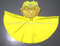 Nouvelle robe de danse de ballet scintillante à paillettes pour filles, robe de scène moderne pour femmes, tutu de compétition