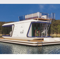 Maison préfabriquée personnalisée en conteneur extensible de 20 pieds ou 40 pieds avec cuisine, villa, logement préfabriqué, maisonnette portable, maison mobile