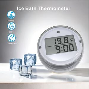 IP56 étanche eau numérique flottant seau à glace baignoire thermomètres <span class=keywords><strong>pour</strong></span> bain de glace thermomètre avec minuterie compte à rebours fonction - Product Image 2