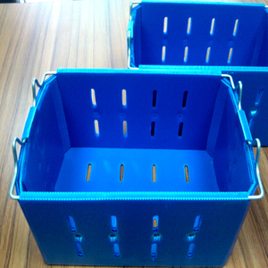 체리 픽빈 스태킹 Coreflute 플라스틱 수확 상자 농업 체리 과일 야채 따기 빈 - Product Image 2