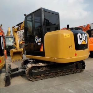 Mini excavadora de orugas Caterpillar Cat306E2 305 usada, peso operativo de 5-6 toneladas, motor de núcleo móvil de tierra, bomba de engranajes de caja de cambios de motor - Product Image 2