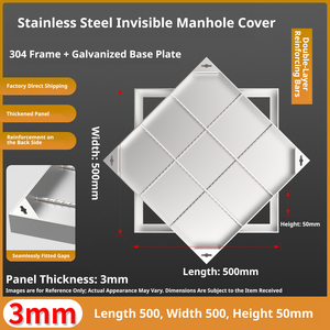 ที่คลุมท่อระบายน้ำทำจากสเตนเลสสตีลสั่งทำพิเศษ - Product Image 4