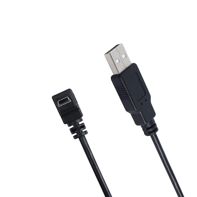 USB 2.0 Male to Micro USB up & Down Angled 90 Degree Cable