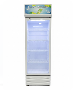 Commercial Supermarket Beverage Cooler <strong>Upright</strong> <strong>Freezer</strong> Air Cooling Digital Control High-Efficiency Glass Door - Product Image 3