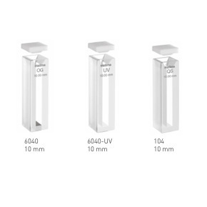 Cubetas Hellma de 2 mm y 10 mm de longitud de vía óptica para uso en espectrofotometría - Product Image 2