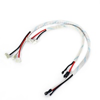Cable Divisor de Alimentación SATA Premium de 18AWG, Adaptador de 1 a 2 de 6 Pines para GPU, para Motocicletas, Equipos de Minería y Tarjetas Gráficas