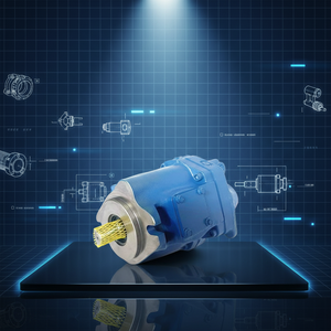 Hydraulic Radial Plunger Piston Pump Pumps PVE19RW-Q1830-1-30-CC-11-JA-<b>S20</b> Hydraulic Piston Pump - Product Image 2