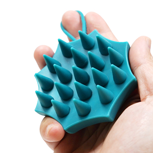 <span class=keywords><strong>Brosse</strong></span> à shampooing en silicone de haute qualité avec <span class=keywords><strong>boucle</strong></span> de suspension sans désordre, logo personnalisé, <span class=keywords><strong>brosse</strong></span> de massage pour laver les cheveux - Product Image 2