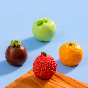 Miniaturas de Frutas de Resina, Adornos de Escritorio, Pequeños Dijes de Naranja y Plátano, Decoraciones para Casa de Muñecas, Accesorios para Manualidades - Product Image 5