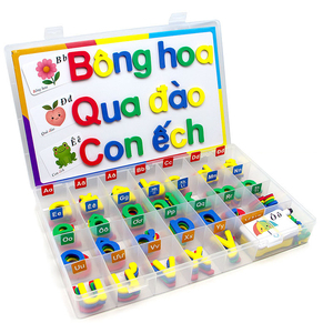 Ensemble de lettres et de chiffres magnétiques colorés, alphabet <span class=keywords><strong>anglais</strong></span>, <span class=keywords><strong>français</strong></span>, arabe, vietnamien, symboles mathématiques, aimants pour réfrigérateur, jouet éducatif - Product Image 6