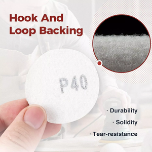 Склад США, Доставка в пределах 24 часов, <span class=keywords><strong>2</strong></span>-дюймовый шлифовальный диск с петлей без отверстий, 100 шт. 40-3000, шлифовальный станок из оксида алюминия - Product Image 5