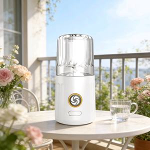 Vaso Mezclador Portátil Recargable por USB |   Mini Licuadora Eléctrica de 6 Cuchillas y 260 ml para Jugos de Frutas Frescas Personales - Product Image 1