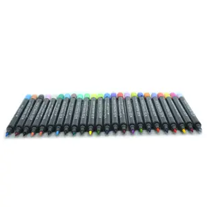 2023 Acryl Verf Marker Pennen, 54 Kleuren Premium Waterdichte Permanente Verf Art Marker Pen Set Voor Rock Painting