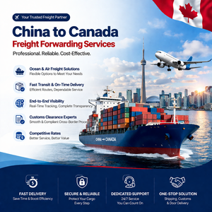 Agente de Carga de China a Canadá |   Consolidación de Carga Aérea FCL/LCL, Flete Aéreo, DDP/DDU, Agencia de Aduanas, Servicio de Entrega a Domicilio CFS - Product Image 1