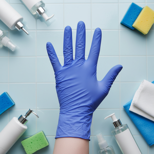 Guanti da Lavoro in <span class=keywords><strong>Nitrile</strong></span> Viola Monouso Direttamente dalla Fabbrica, Impermeabili e Resistenti alle Forature, Grado Alimentare, Senza Lattice, Guanti da Laboratorio - Product Image 1