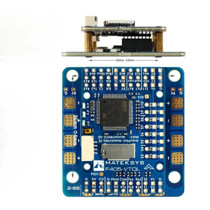 Matek F405 VTOL FC con OSD integrado y tarjeta MicroSD 2 6S entrada para FPV RC Multirotor Drones controlador de vuelo - Product Image 4