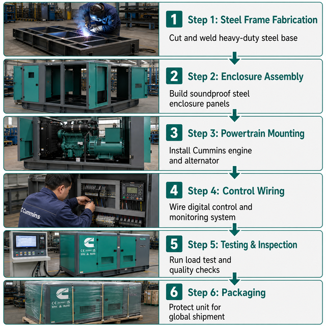 600kw Super Silent Diesel Generator Set 1800 RPM  ATS Power Standby