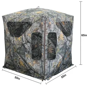 Grosir kamuflase tenda berburu-Pemasok Berburu Camo Cina Tenda Portabel Berkemah Berburu Buta