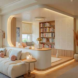 Meubles en bois minimalistes personnalisés, style bois naturel, design pour salon et hôtel, pour villa et bureau à domicile - Product Image 1