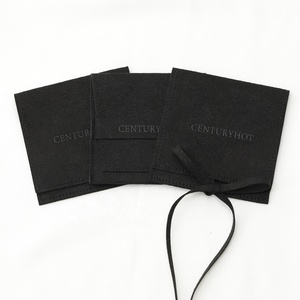 PUPPYSEW Custom High Quality <b>Envelope</b> Jewelry Pouches Personalized Microfiber Jewelry Bag With Logo Ring Earrings Pouch Bag - Product Image 6