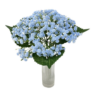 Mazzo di Rose <span class=keywords><strong>e</strong></span> Gypsophila in Plastica di Alta Qualità, Fiori Artificiali Realistici Fatti a Mano per Laurea <span class=keywords><strong>e</strong></span> Capodanno Cinese - Product Image 6