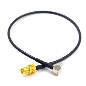 <span class=keywords><strong>Cable</strong></span> <span class=keywords><strong>coaxial</strong></span> RG174 de ángulo recto TS9 macho a SMA hembra <span class=keywords><strong>para</strong></span> amplificador de router y conversión de <span class=keywords><strong>antena</strong></span> WLAN Wi-Fi - Product Image 1