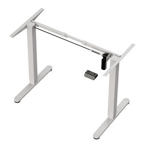 Mesa de oficina portátil individual libremente movible, organizador de Monitor de ordenador portátil ajustable en altura motorizada, escritorio de muebles para el hogar - Product Image 1