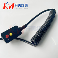 Câble Kai Mei RVUT ALCI pour sèche-cheveux et lisseur, fil de cuivre, isolation PVC/TPE, plage de température -40 +85, noir