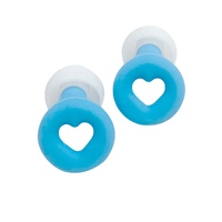 Bouchons d'oreille en boucle de silicone réutilisables lavables de haute qualité Protection auditive insonorisée antibruit pour un confort supérieur de sommeil