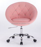 Haute Qualité Classique Salon Chesterfield Chaise de bureau Avec Roulettes CL - 7060 SBK