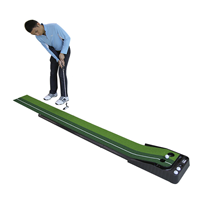 Vente en gros Allshing AS-001 : Tapis d'entraînement de golf avec base en plastique PP, conception ambidextre, retour automatique de balle – Idéal pour