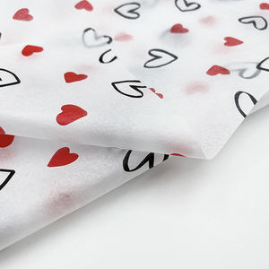 Papel <span class=keywords><strong>de</strong></span> regalo personalizado en forma <span class=keywords><strong>de</strong></span> corazón para regalo <span class=keywords><strong>de</strong></span> San Valentín, zapatos, arreglos florales, papel <span class=keywords><strong>de</strong></span> <span class=keywords><strong>seda</strong></span> <span class=keywords><strong>de</strong></span> buena calidad - Product Image 5