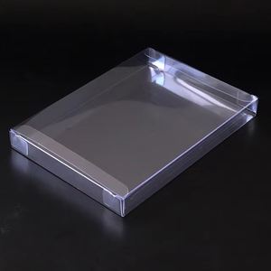 Maßgeschneiderte Klare PVC <span class=keywords><strong>PET</strong></span> Kunststoff-Verpackungsboxen Faltbare Acetat-Schachtel Transparente Geschenkboxen für Parfüm Babyparty Weihnachten - Product Image 3