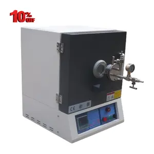 Lab Small 1100C Dual-use Benchtop Box-type Tubular Furnace with Box Muffle Furnace Tube Furnace 2 in 1 Can be Used in Glove Box