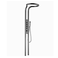 Robinet mural thermostatique en cuivre brossé or noir à poignée unique, avec jet doux pour douche froide – Meilleures ventes