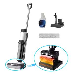<span class=keywords><strong>Proclean</strong></span> Aspirateur sans fil Bâton à main sans fil Laveuse de sol portable Vadrouille électrique sèche et humide Type Cyclone Filtre à eau Manuel - Product Image 1