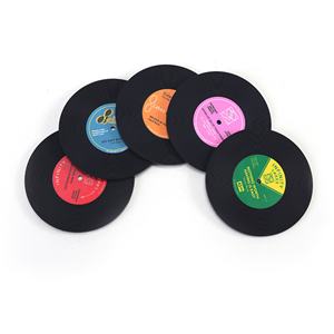 Sous-verres personnalisés en PVC antidérapant avec logo 3D, sous-verres en silicone souple pour boissons, sous-verres personnalisés - Product Image 3