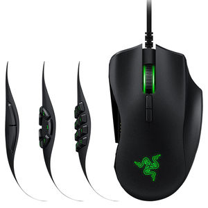 เมาส์เกมมิ่ง <span class=keywords><strong>Razer</strong></span> Naga Trinity เซ็นเซอร์ออปติคอล <span class=keywords><strong>16000</strong></span> <span class=keywords><strong>DPI</strong></span> ไฟ Chroma RGB แผ่นด้านข้างเปลี่ยนได้ สวิตช์แบบ Mechanical - Product Image 2