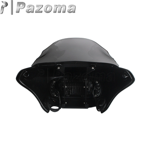 Carenatura faro moto per Harley Softail M8 Low Rider <span class=keywords><strong>S</strong></span> 114/117 FXLRS 2020-2025 | DRL + indicatori di direzione/scudo da 9'' - Product Image 4