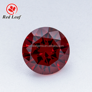 Redleaf takı kübik zirkonya çeşitli renk yuvarlak şekil gevşek taş CZ taşlar - Product Image 5