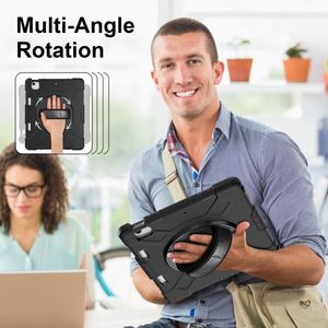 360 Xoay Dây Đeo Tay Nhiệm Vụ Nặng Nề Chống Sốc Máy Tính Bảng Rugged Trường Hợp Cho <span class=keywords><strong>Ipad</strong></span> Không Khí 6th Thế Hệ Trường Hợp Cho <span class=keywords><strong>Ipad</strong></span> Không Khí 13 2024 - Product Image 6