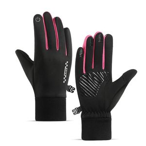 Gants d'hiver chauds pour enfants, hydrofuges, compatibles avec les écrans tactiles, en polaire, antidérapants, pour garçons et filles, pour l'extérieur, par temps froid, pour le cyclisme et le ski - Product Image 1