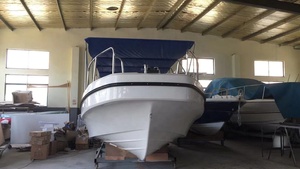 Bateau de passagers en fibre de verre de 32 pieds, bateau de pêche P-a-n-g-a avec auvent complet - Product Image 6