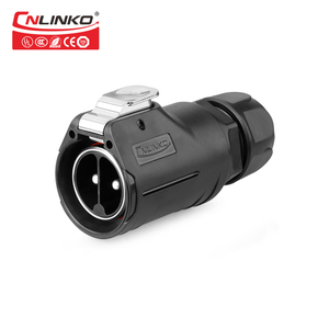 Cnlinko LP28 원형 단일 구멍 IP68 나사 패널 후면 장착 2 3 8 핀 방수 항공 플러그 소켓 커넥터 - Product Image 4